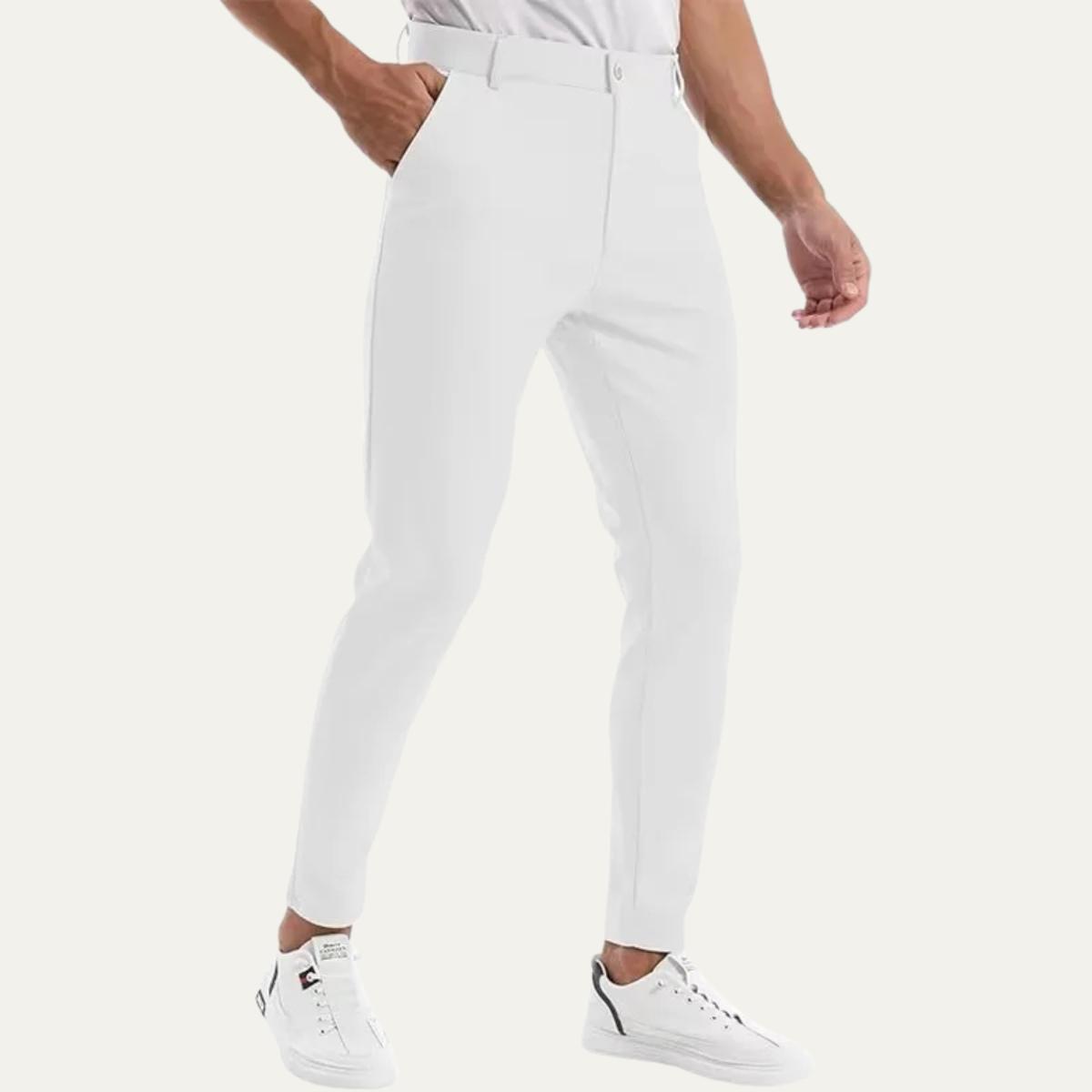 Men's Slim Fit Dress Pants Casual Business