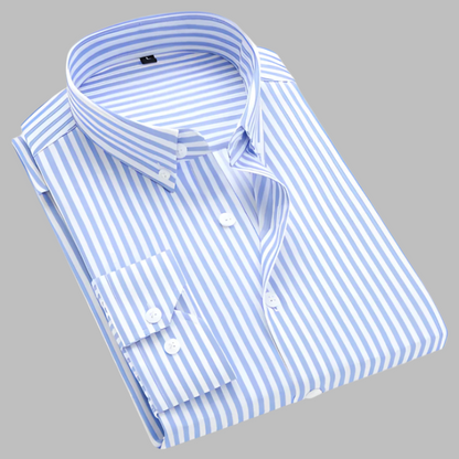 Men's Plaid Cotton Oxford Shirt
