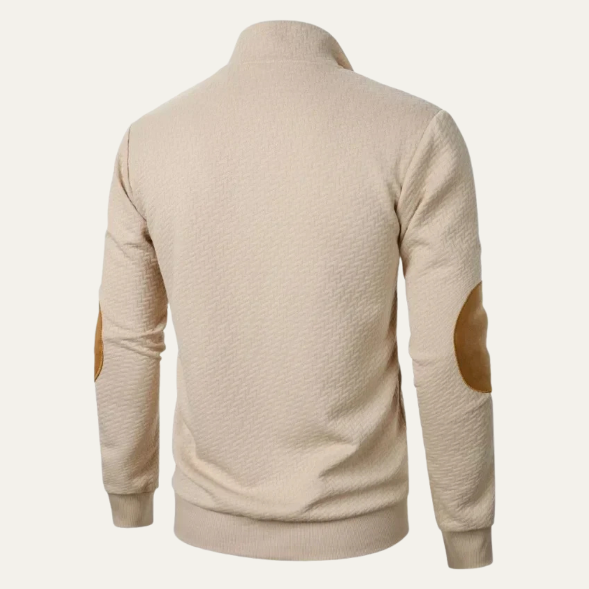 Mens Polo Sweater Button Down Lapel