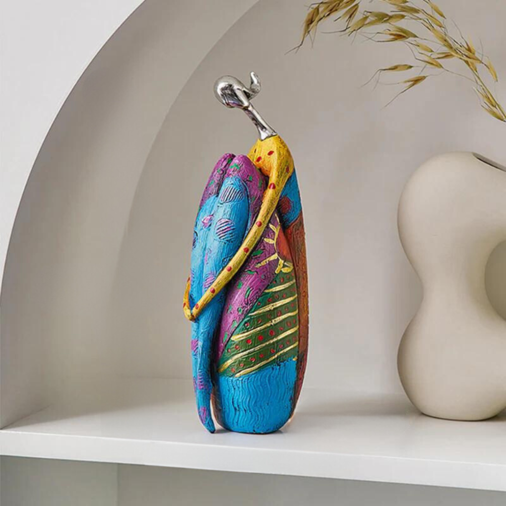 Abstract Female Resin Figurine Sculpture - VibreMode