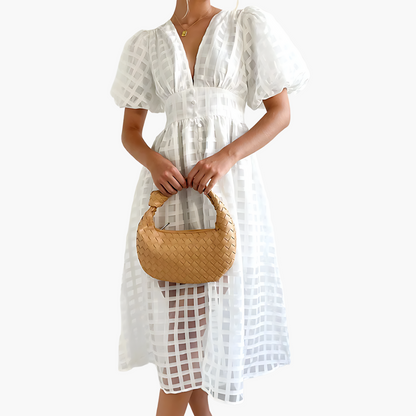 Liliana Women's Midi Dress Elegant Summer Style