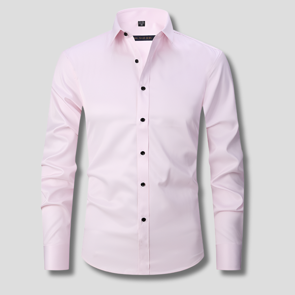 Men's Stretch Dress Shirt Comfortable Fit