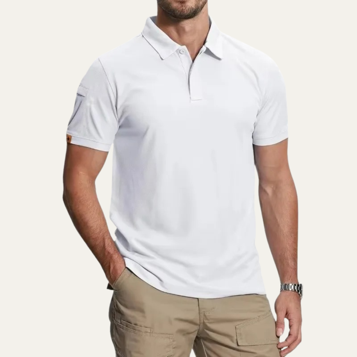 Men's Lightweight Breathable Polo Shirt