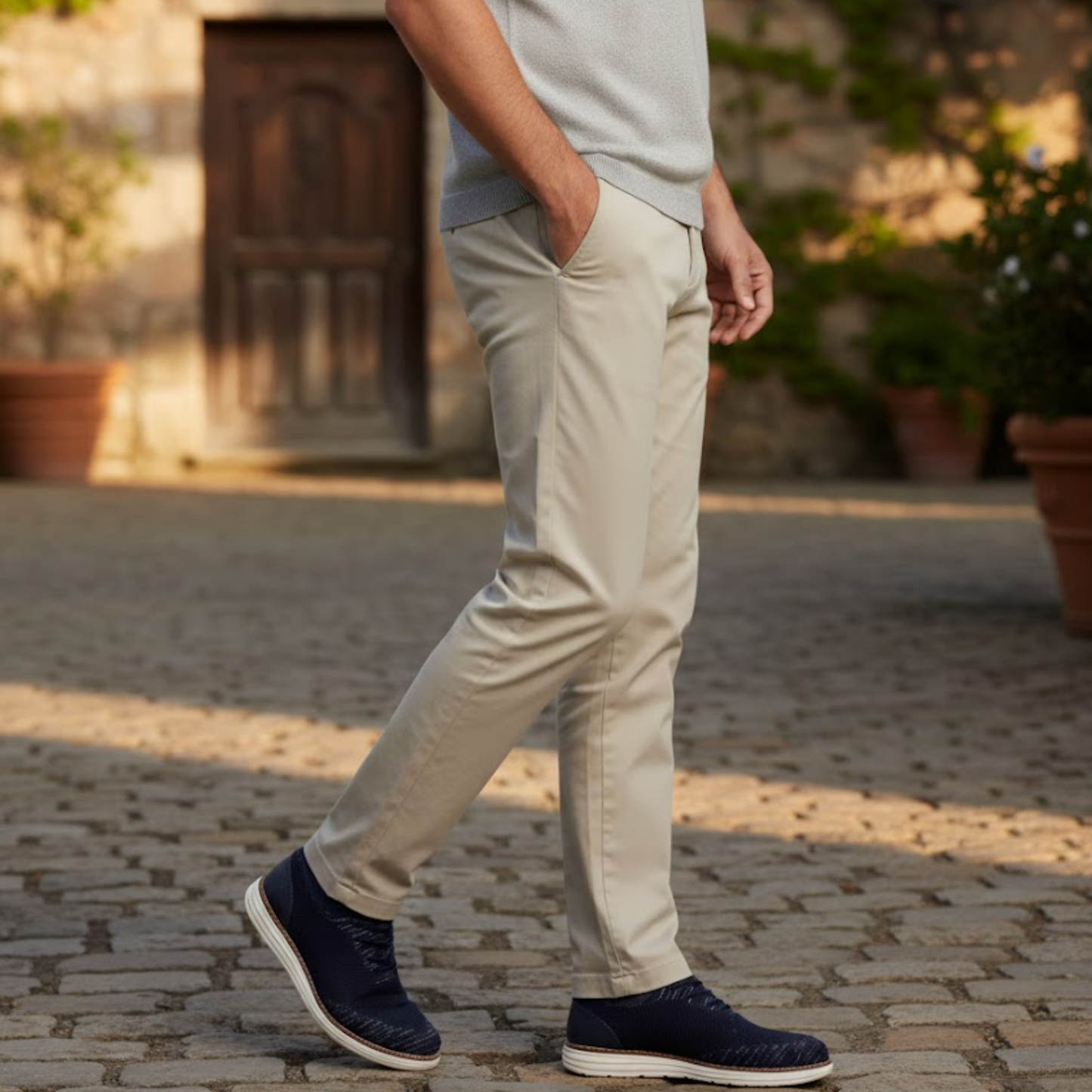 Comfortable Airy Mens Everyday Sneakers
