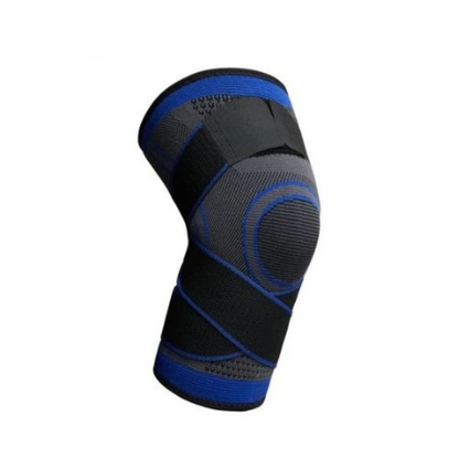 Supportive Knee Brace with Compression Wrap