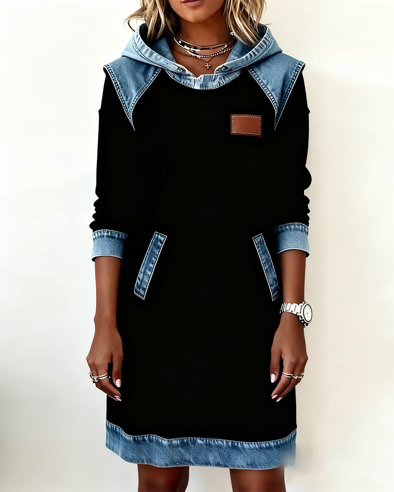 Fashionable Blue Jeans Dress