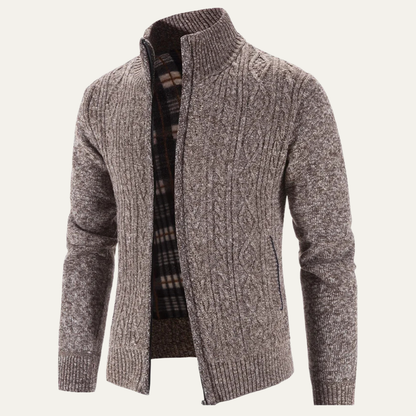 Men's Warm Fleece Zip Up Jacket