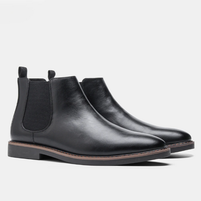Men's Ankle Boots Elastic Side Panels