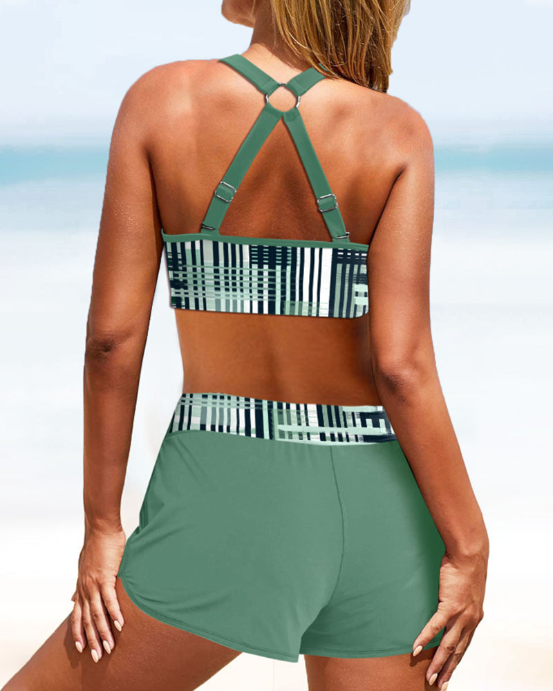 Women's Comfortable High Waisted Slimming Bikini Set