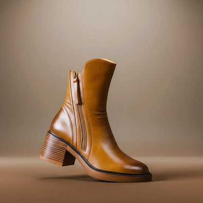 Luxury High Heel Ankle Boots - VibreMode