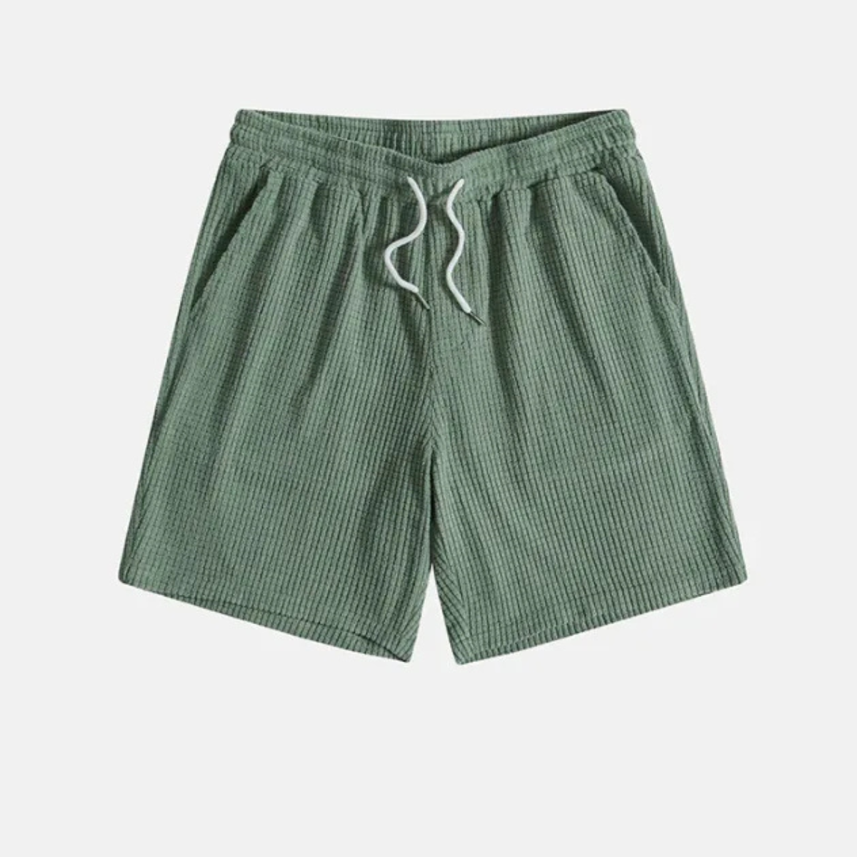 Men's Summer Casual Shirt And Shorts Set