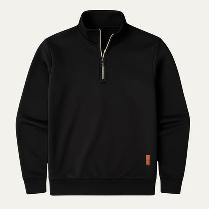 Men's Half Zip Fleece Pullover Sweater
