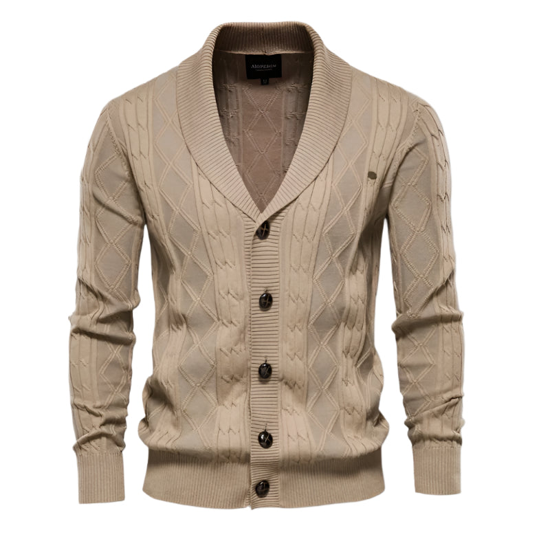 Men's Elegant Cardigan Sweater