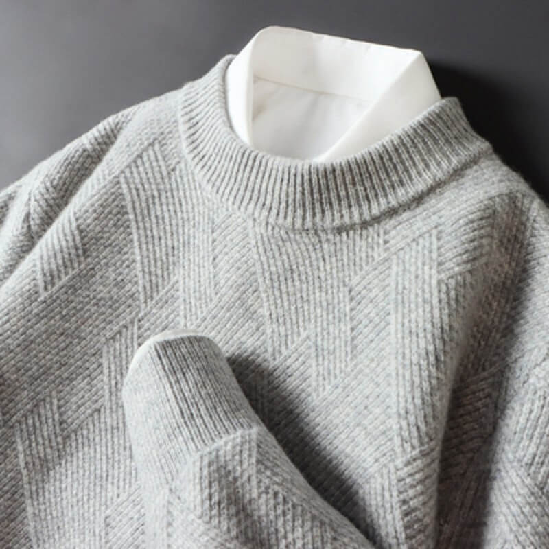 Luxury Soft Cashmere Crew Sweater