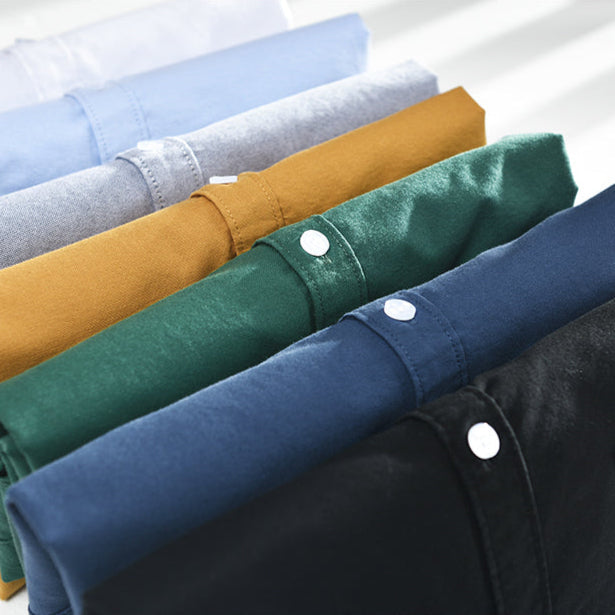 Classic Pure Cotton Button Shirt