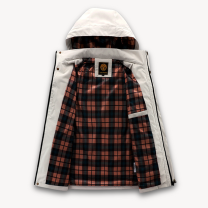 Men's Waterproof Winter Parka Jacket With Hood