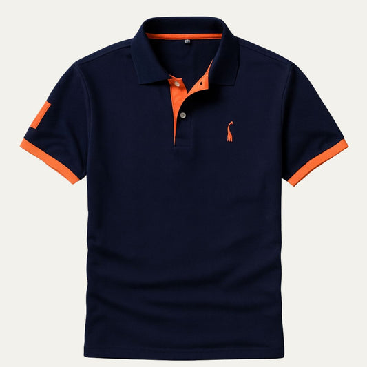 Ash Bunker Men's Golf Polo Shirt - VibreMode