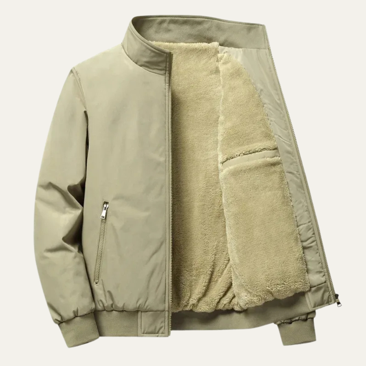Ashenford Men's Lightweight Zip Up Coat