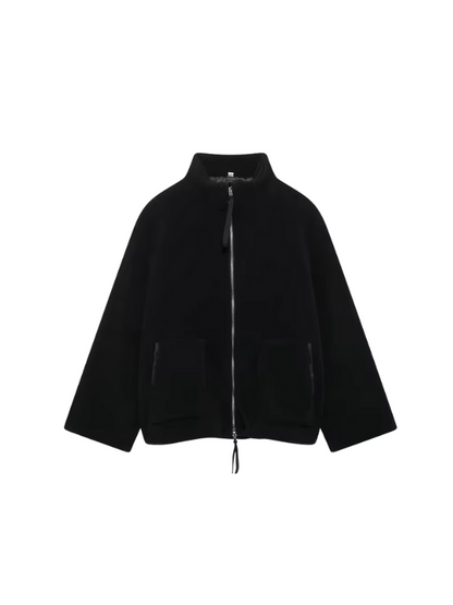 Cozy Large Sherpa Fleece Winter Coat