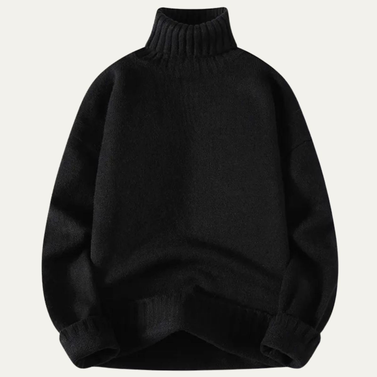 Men's Soft Knit Turtleneck Sweater