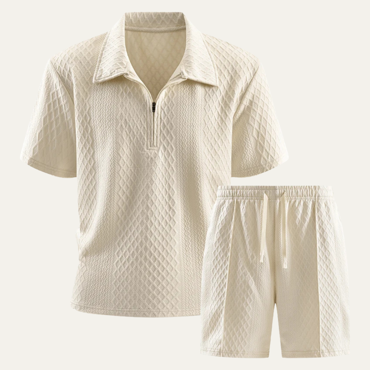 Men's Casual Streetwear Set Shirt And Shorts