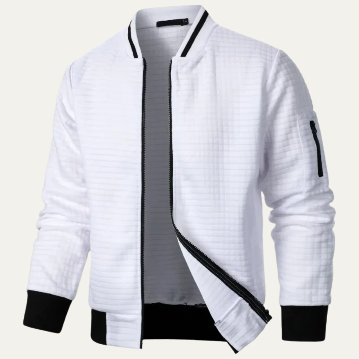 Men's Lightweight Quilted Bomber Jacket