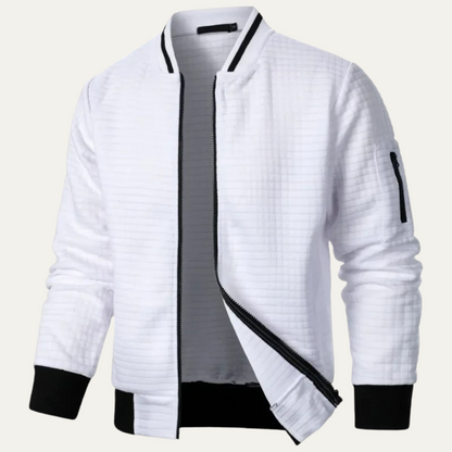 Men's Lightweight Quilted Bomber Jacket
