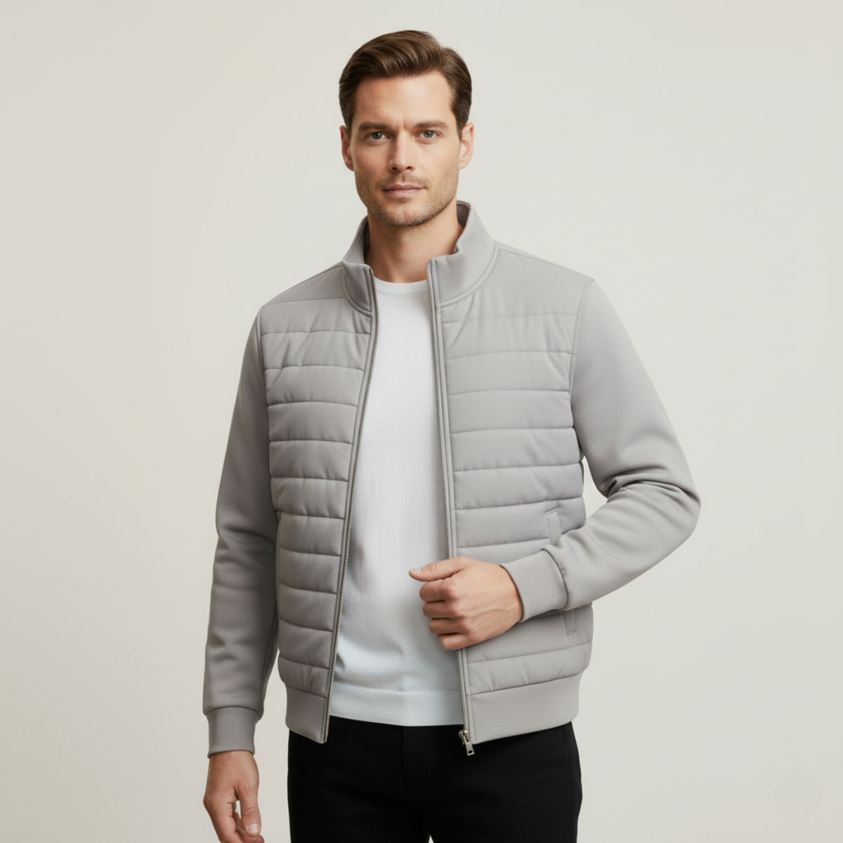 Vendôme Men's Bomber Jacket Elegant Casual
