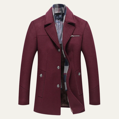 Men's Classic Wool Blend Jacket