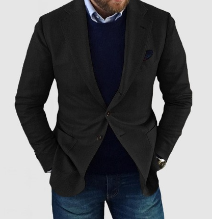 Linen Summer Blazer Breathable Beige