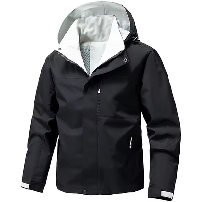 Waterproof Windbreaker Coat Loose Fit