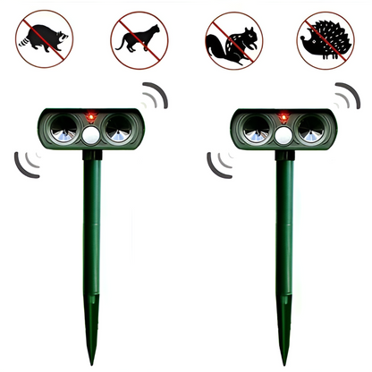 Solar Powered Infrared Animal Repeller