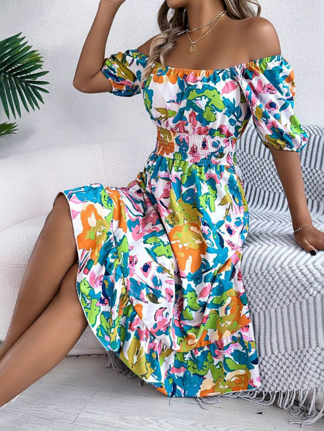 Relaxed Chic Ombre Sundress