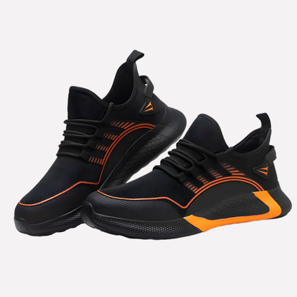 Men's Breathable Safety Shoes Air Flow Design