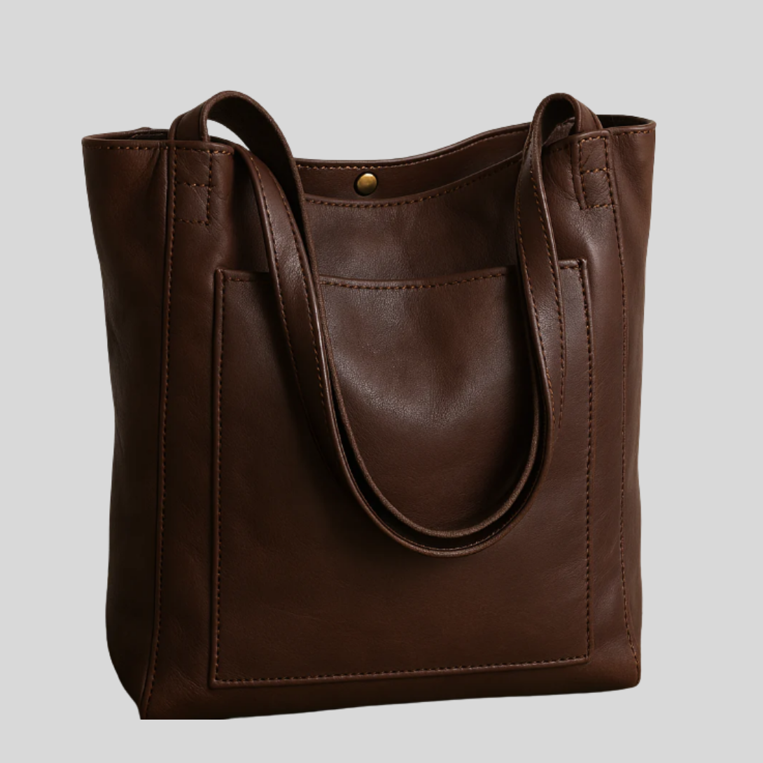 Women's Leather Shoulder Bag Modern Design