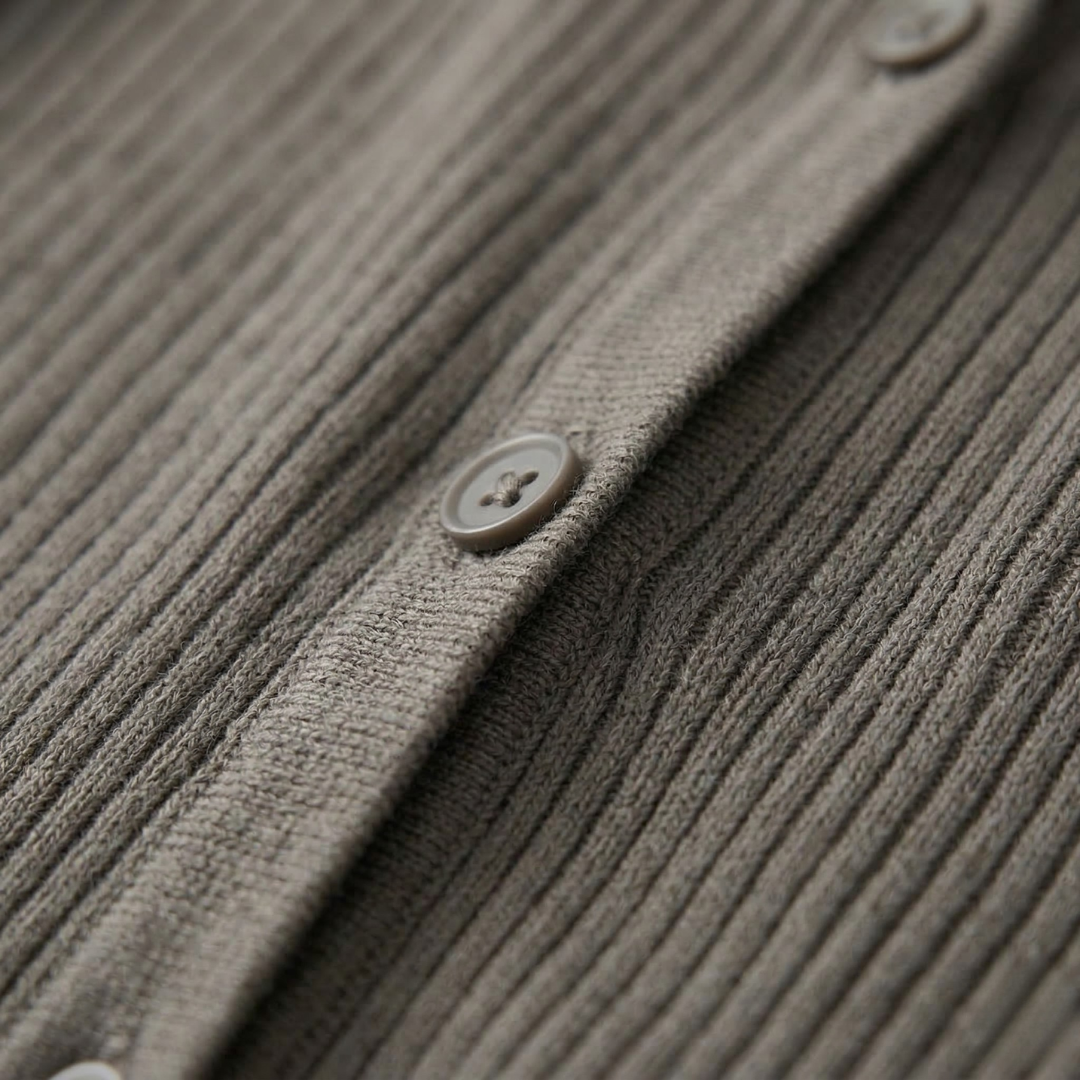 Women’s Ribbed Knit Maxi Dress Long Sleeve Button Front Bodycon Dress
