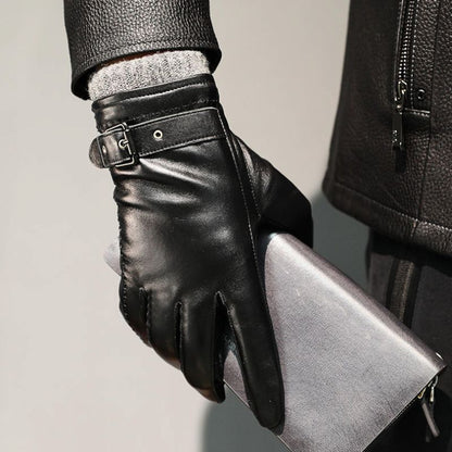 Premium Real Leather Driving Gloves