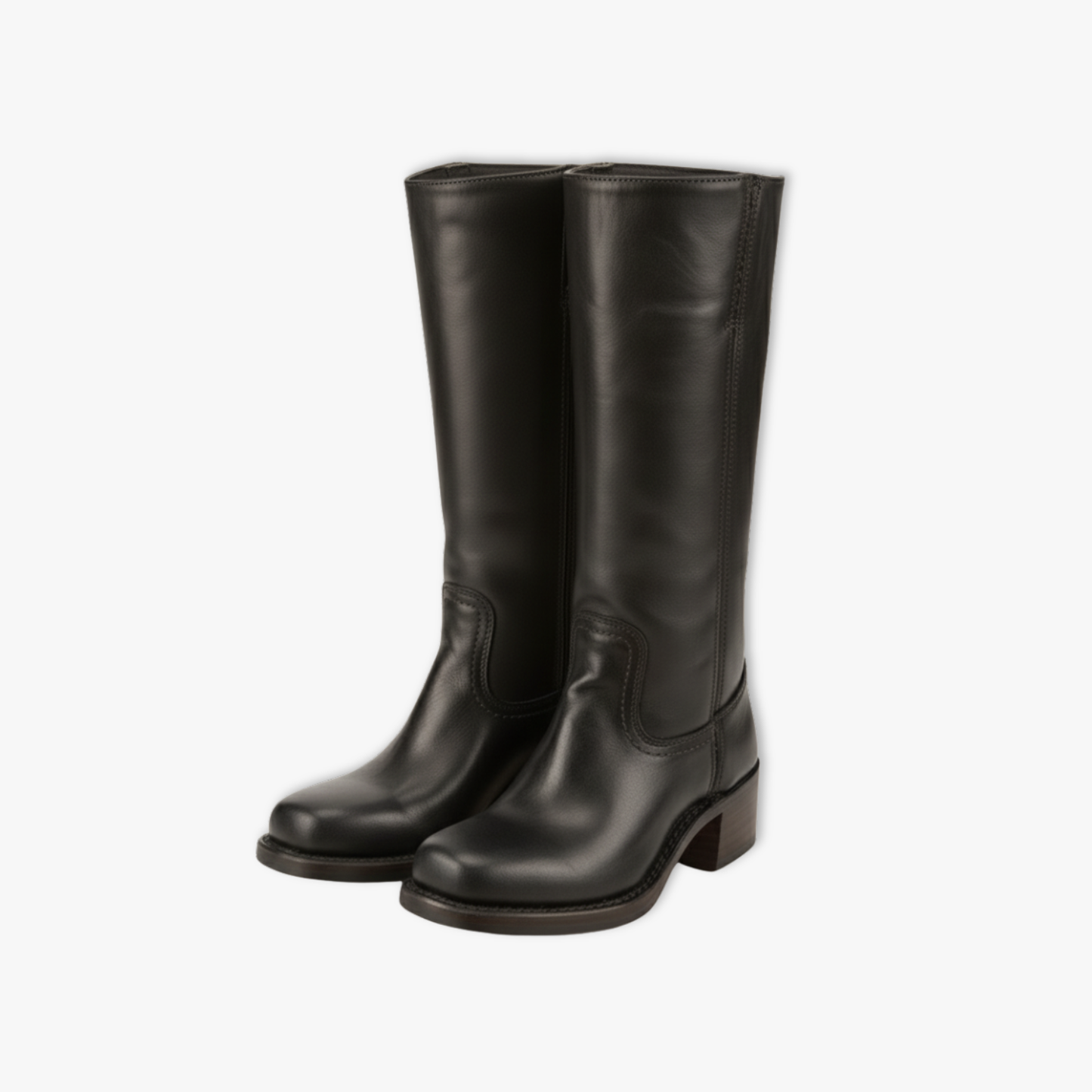 Women's High Heel Waterproof Ankle Boots