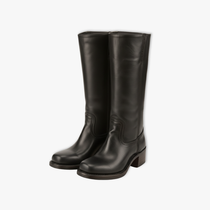 Women's High Heel Waterproof Ankle Boots