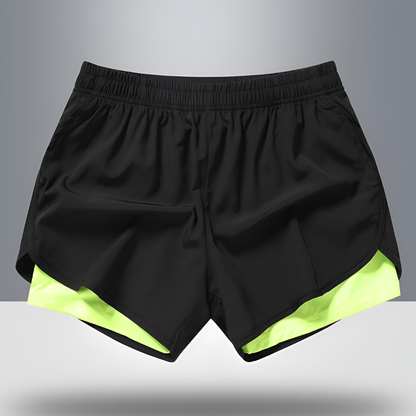 Men's Running Shorts Quick-Dry Zipper