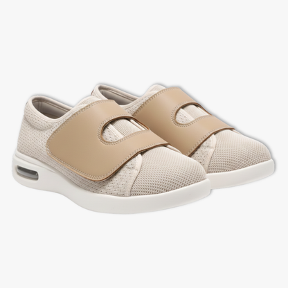 Comfortable Wide Fit Breathable Sneakers for Ladies - VibreMode