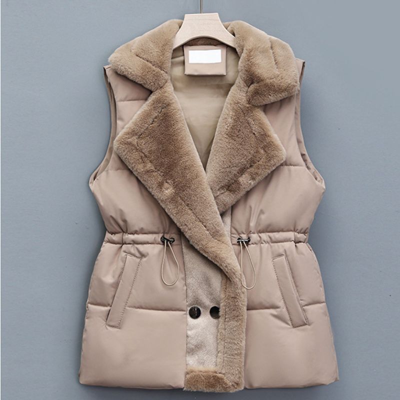 Luxurious Faux Fur Waistcoat