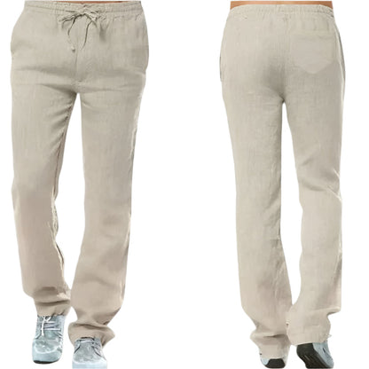 Men's Linen Pants Sorrento Style