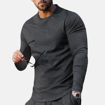 Men's Long Sleeve T-Shirt Comfortable Cotton