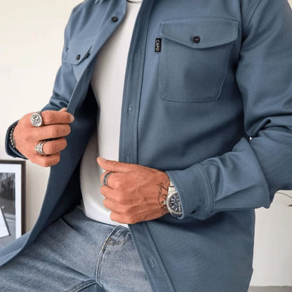 Men's Casual Shirt Jacket