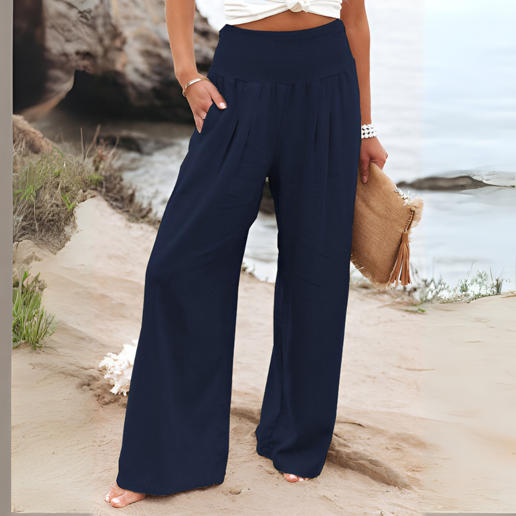 Women's Linen Trousers Comfortable