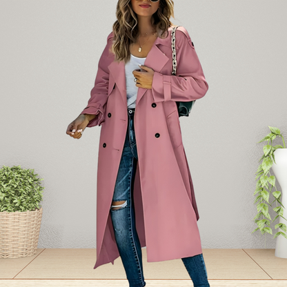 Women's Mid-Season Trench Coat Jacket