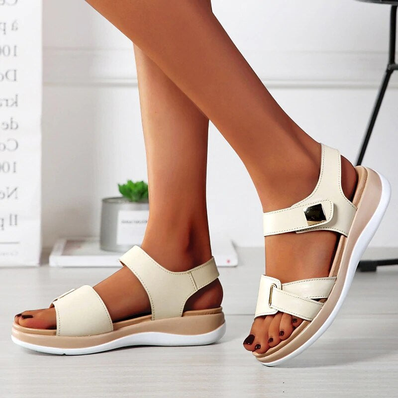 Elegant High Heel Slingback Sandals
