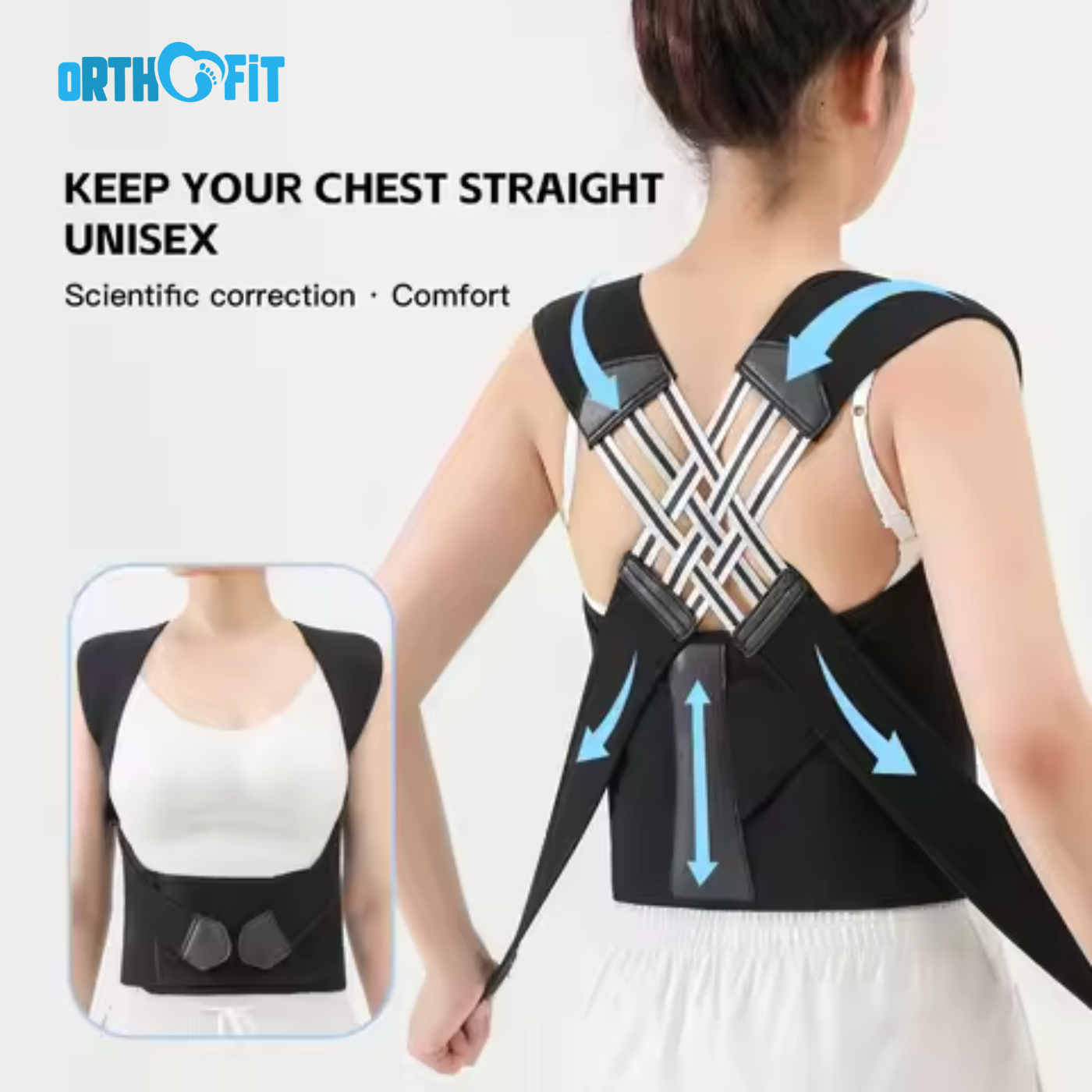 VibreMode Posture Corrector Back Support