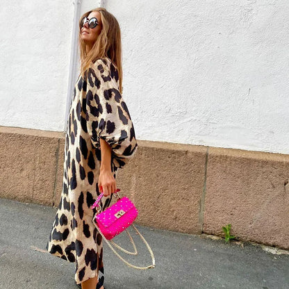 Women's Leopard Print Dress
